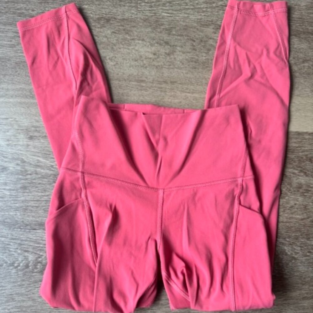 lululemon Align™ High-Rise Pant with Pockets 25" in Desert Red